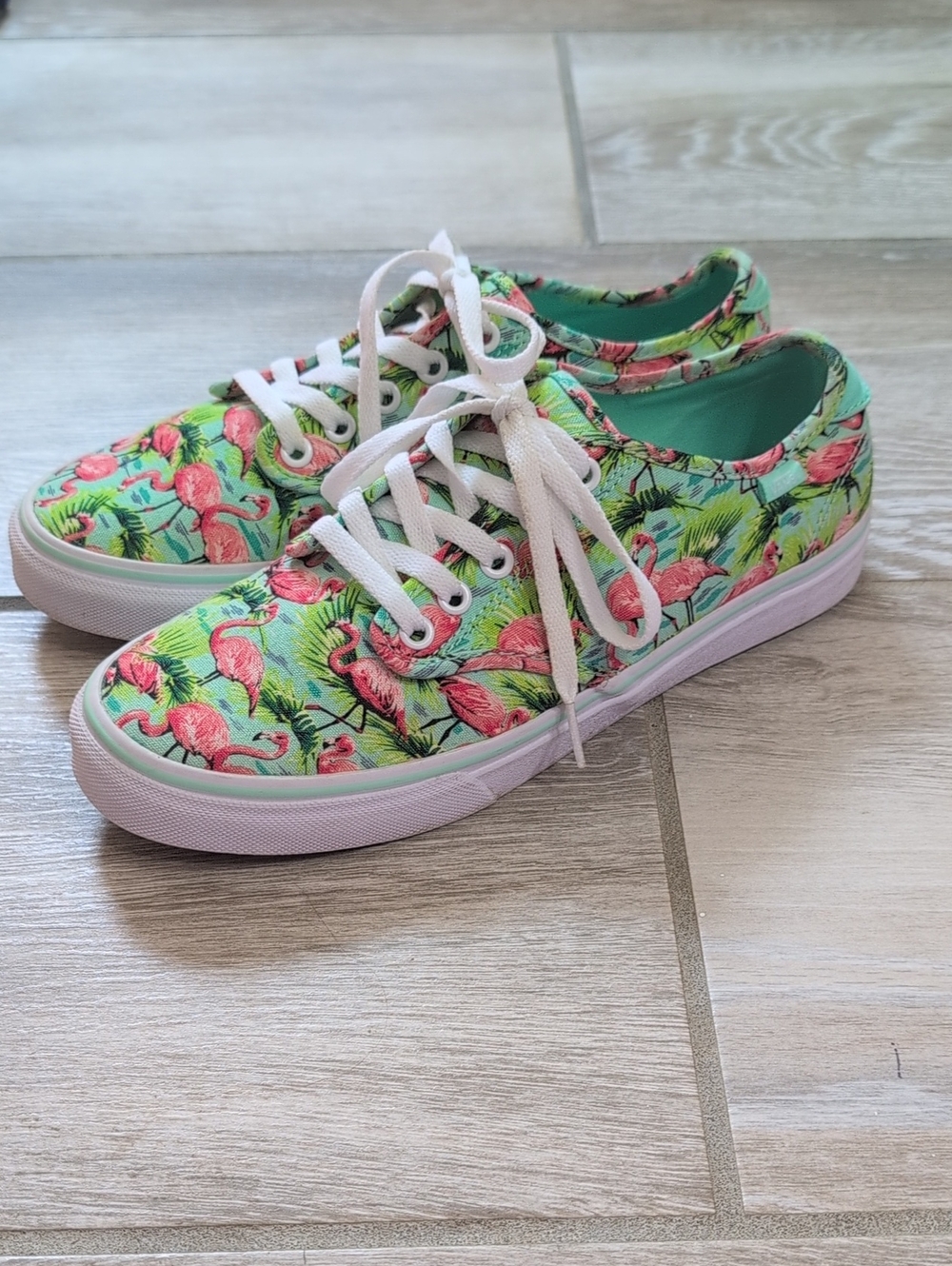 Vans Ultra Cush Flamingo Lace Up Sneakers | Vans Flamingo Atwood Sneakers W9
